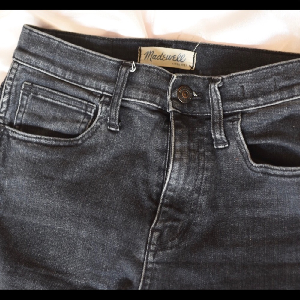 Madewell 10” high riser skinny skinny jeans sz26